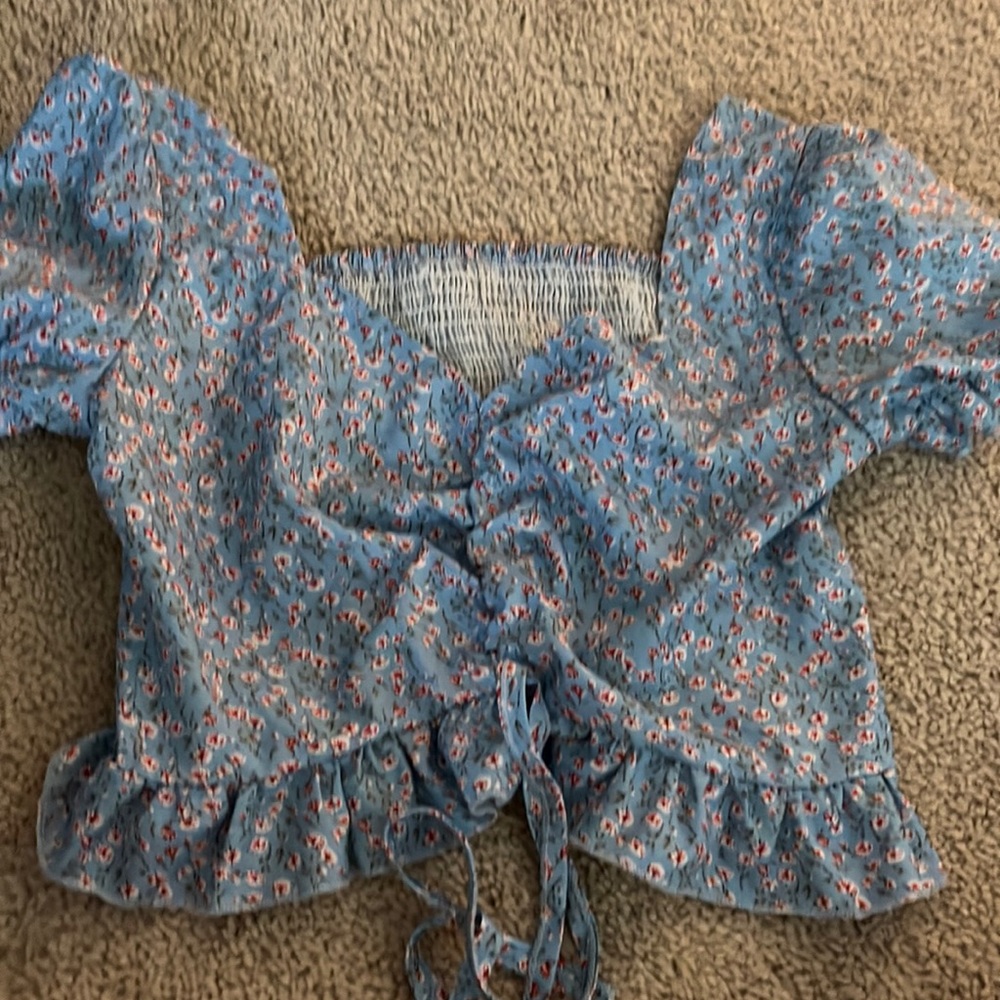 Very cute flower blouse